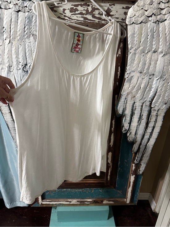 Johnny Was Tops - Johnny Was white Essential Soft Touch Tank Top
